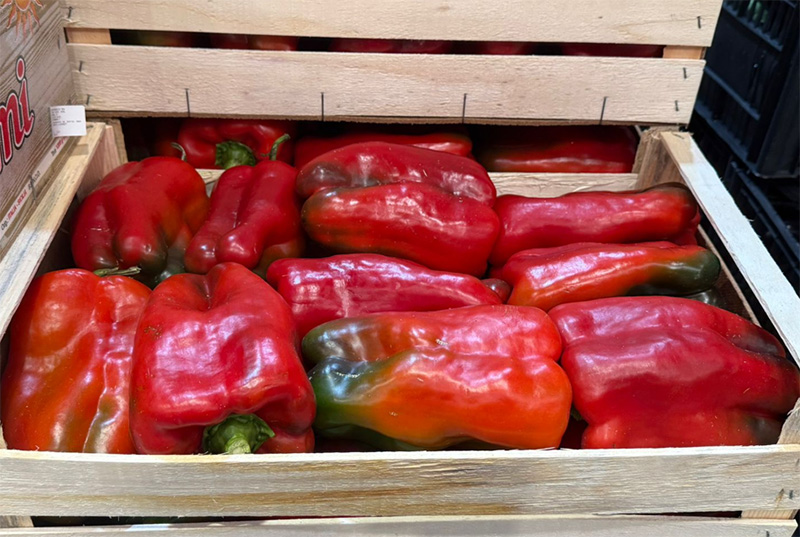 Peperoni - Sicilia - 1,80 euro al chilogrammo